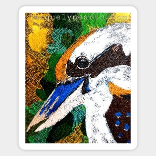 Kookaburra the Kingfisher Sticker